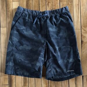 Patagonia Blue Athletic Shorts